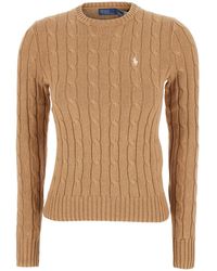 Polo Ralph Lauren - Sweater With Embroidered Pony Detail - Lyst