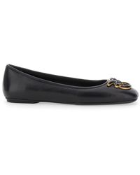 Pinko - Ballerine 'Max' Con Logo Love Birds Diamond Cut Sul Fronte - Lyst