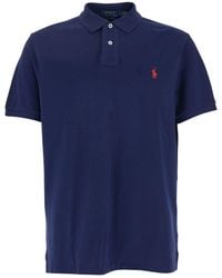 Polo Ralph Lauren - Polo Con Dettaglio Cavallino Sul Fronte - Lyst