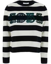 Max Mara - 'Viterbo' And Crewneck Sweater With Embroidery On - Lyst