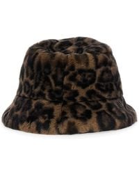 Apparis - 'Amara' Bucket Hat With Leopard Motif - Lyst