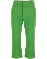 Versace - 'Capri' Five-Pocket Jeans With Medusa Patch On The Back - Lyst