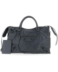 Balenciaga - 'Le City Bag' Medium Handbag With Adjustable And Remov - Lyst