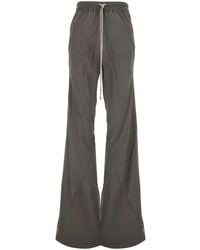 Rick Owens - 'Bias' Trousers With Elastic Waist With Drawstring - Lyst