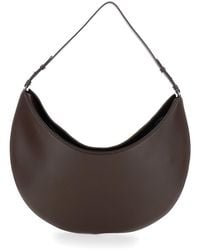 Jacquemus - 'Le Calisso Rond Large' Shoulder Bag With Adjustable Strap And Embossed Logo - Lyst