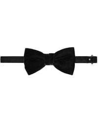 Saint Laurent - Bowtie With Adjustable Clolsure - Lyst
