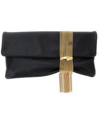 Jimmy Choo - Pochette 'Zandra' Con Pendente Con Cristalli - Lyst