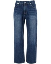 AFTER PRAY - 'Essentia' Jeans With Logo Patch On The Rear - Lyst