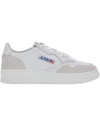 Autry - Sneakers Medalist Leather Cow Trainers - Lyst