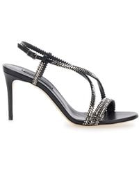 Casadei - Sandals Josephine Leather - Lyst