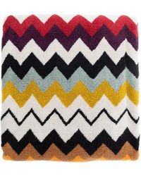 Missoni - 'Murrina' Beach Towel With All-Over Zigzag Mot - Lyst