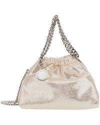 Stella McCartney - 'Falabella' Crossbody Bag With Drawstring Closur - Lyst