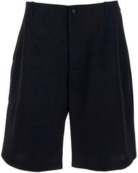 Jacquemus - 'Le Short Camargue' Bermuda Pants With Wide Leg And Belt Loops - Lyst