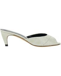 Jude - 'Cave' Heeled Sandals With Cut-Out - Lyst
