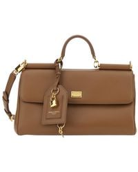 Dolce & Gabbana - Medium Handbag 'My Sicily' With Padlock Detail A - Lyst