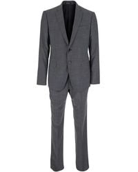 Emporio Armani - Suit With Slim Fit Jacket And Trousers - Lyst
