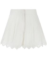 Scarlett Poppies - Shorts With Trimmed Edges - Lyst