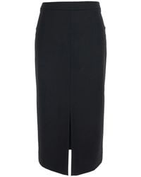 Jucca - Pants Skirt With Slim Fit And Back Closure - Lyst
