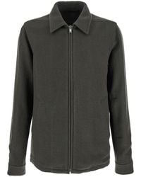 Rick Owens - 'Brad' Jacket With Classic Collar - Lyst