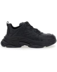 Balenciaga - 'Triple S Sporty' Sneaker With 3B Logo Embroidered On The Side And Worn Effect - Lyst