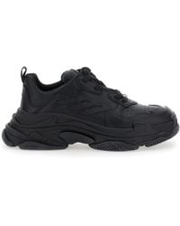 Balenciaga - Sneaker 'Triple S Sporty' Con Logo 3B Ricamato Sul Lato E E - Lyst