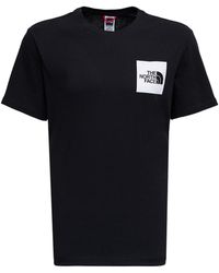 The North Face Cotton T-shirt With Logo Print - Black