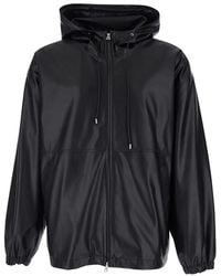 DUNST - Jacket With Fixed Hood - Lyst
