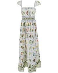 FARM Rio - Long Dress, Cotton - Lyst