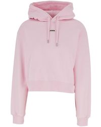 Jacquemus - Hoodie With Fixed Hood - Lyst