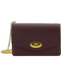 Mulberry - 'Darley' Small Shoulder Bag With Engraved Logo - Lyst