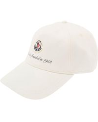 Moncler - Baseball Cap With Logo Patch - Lyst