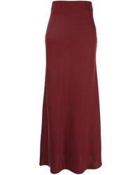 Le Plain - Long Skirt With Volant Detail - Lyst