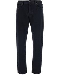 Stone Island - Slim Jeans With Logo Patch On The Back - Lyst