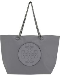 Tory Burch - 'Ella' Tote Bag With Logo Patch - Lyst