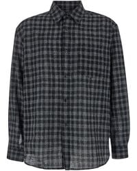 Tonywack - Shirt With Check Motif - Lyst