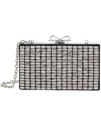 Self-Portrait - Clutch Bag Mesh Polyester - Lyst