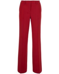 Le Plain - Straight Pants With Pockets And Zip Closure - Lyst