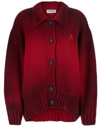 The Attico - Cardigan Manray Wool And Cashmere Wool/Cashmere Tops - Lyst