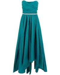 Pinko - Dattero Dress Taffeta With V-Neck And Long Sleeves - Lyst