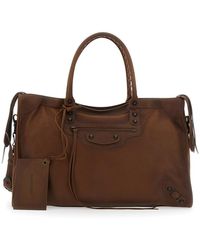 Balenciaga - 'Le City' Large Handbag With Adjustable And Removable - Lyst