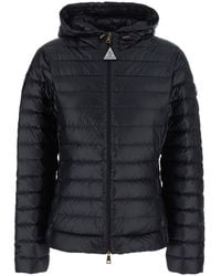 Moncler - 'Igel' Down Jacket With Logo Patch On The Sleeve - Lyst