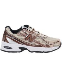 New Balance - Sneaker Low Top Con Patch Logo Su Lato E Linguetta E Inser - Lyst