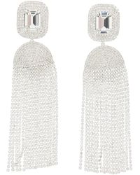 Magda Butrym - Colored Earrings With A Cascade Of Crystals - Lyst