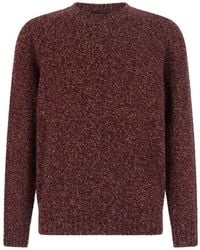 Brunello Cucinelli - Crewneck Sweater With Ribbed Edges - Lyst