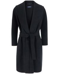 Max Mara - Cappotto 'Messi' Con Chiusura Con Cintura Sul Fronte - Lyst