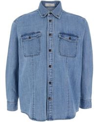 DUNST - Jacket With Patch Pockets On The Chest - Lyst