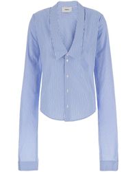 Coperni - And Light Shirt With Knotted Cuffs - Lyst