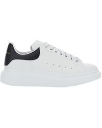 McQueen - And Low Top Sneakers With Logo Lettering On Tongue And Contrasting Heel - Lyst