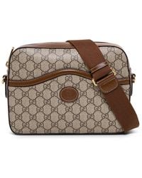Gucci - Messenger Bag With Interlocking G - Lyst