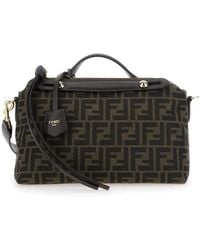 Fendi - Borse A Mano 'By The Way Medium' Con Motivo Ff All-Over E Penden - Lyst